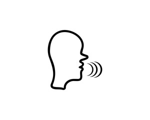 talking logo