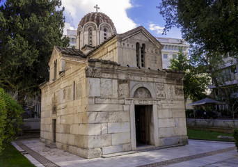 Fototapeta na wymiar Little Athens medieval church