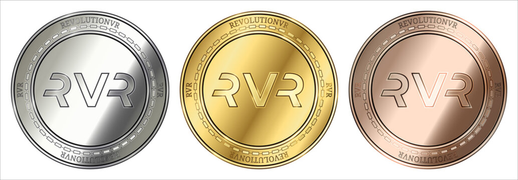  RevolutionVR (RVR) coin set.