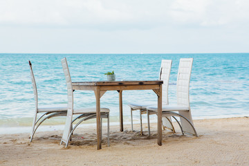 Fototapeta premium Restaurant on the tropical beach