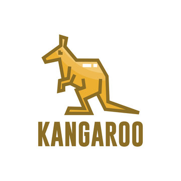 Kangaroo. Modern Logo for Your Business