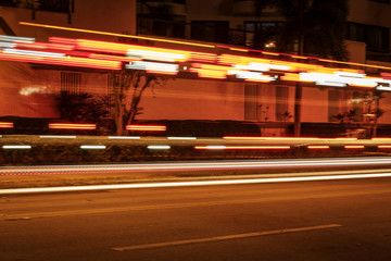 Street light trail 