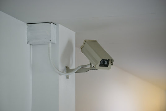 IP Camera on the wall