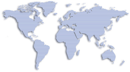 Lines World Map