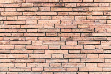 Brick wall texture background for interior exterior decoration and industrial construction concept design.