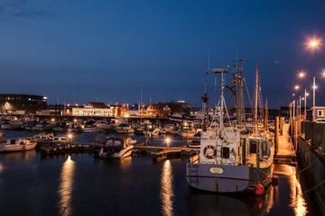 Fototapeta na wymiar Hafen Esbjerg