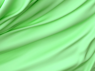 Abstract Texture, Green Silk