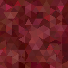 Abstract geometric style brown background. Dark red business background Vector illustration