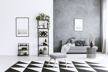 Grey living room