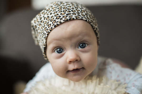 Portrait of baby girl