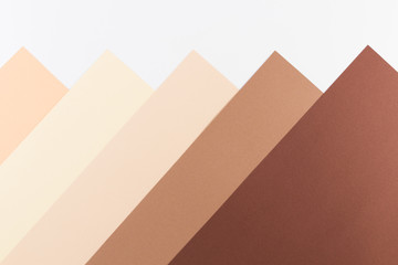 Colorful soft brown, beige and white paper background.