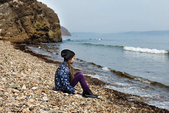 Girl on the beach