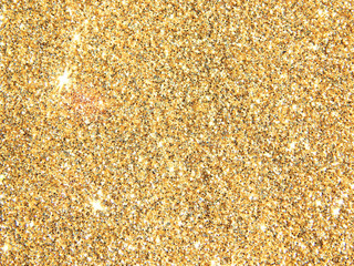 Textured background with golden glitter