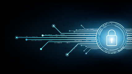 data security technology communication vector design illustration