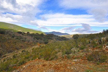 Fototapeta premium Paisaje natural de la montaña. España