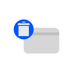 Remove credit card icon