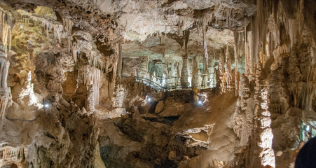 stalactite cave in Monaco