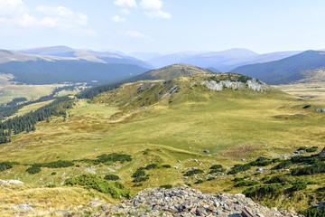 Obraz premium Daylight picturesque view to rocky mountains