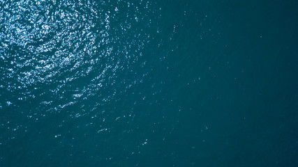 Sea surface aerial view