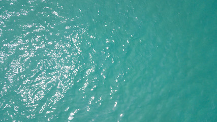 Sea surface aerial view