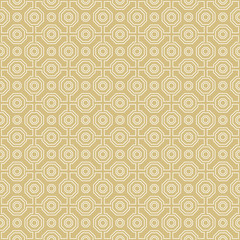 Geometric abstract octagonal background. Geometric abstract white ornament. Seamless modern pattern