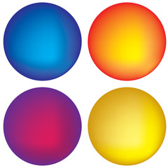 Sphere on White Background