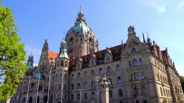 Wundersch&ouml;nes Rathaus Hannover Vorderseite