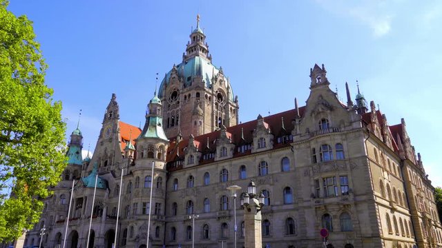 Wunderschönes Rathaus Hannover Vorderseite