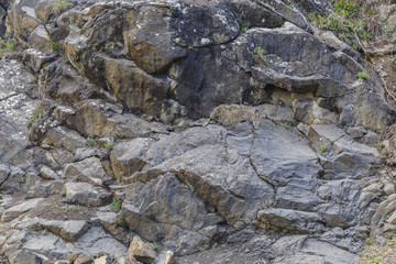 Texture of rock
