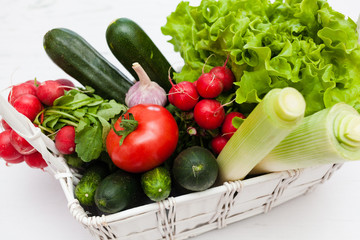 A bouquet of vegetables
