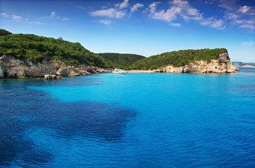 Fototapeta na wymiar blaue lagune