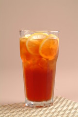 black lemon tea