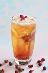 rose iced tea