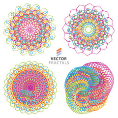 Vector fractal set