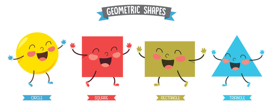 Vector Illustration Of Geometric Shapes