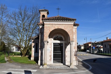 Fototapeta na wymiar Moriago della Battaglia - Panorama