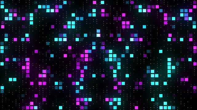 Vj abstract colorful squares background
