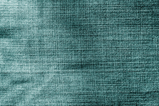 Jeans cloth pattern in cyan color.