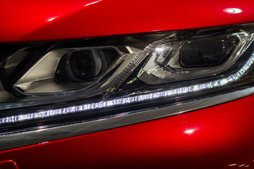 Obraz premium Car headlight