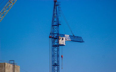 Construction of a new apartment building