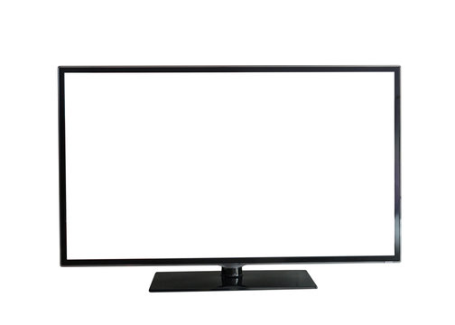 TV isolated on white background