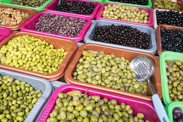 Fruit market in Amman, Jordan souq
