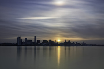 Fototapeta premium Liverpool Sunrise