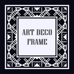 Art Deco frame border