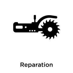 Reparation icon isolated on white background