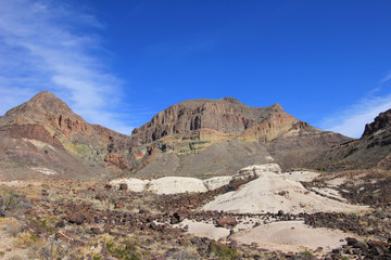 Santa Elena Canyon and Rio Grande river, Big Bend National Park, Texas, USA