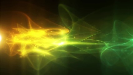 4K loop-able detailed science abstract showing movement and fusion of energies : short film