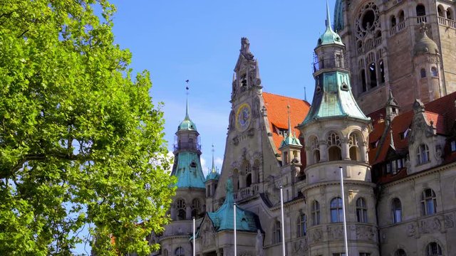 Wundersch&ouml;nes Rathaus Hannover Vorderseite