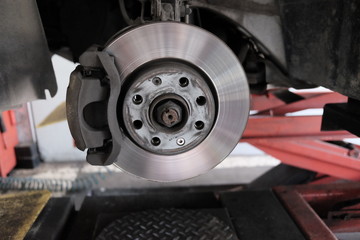 replacement of disc brakes