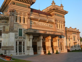 Obraz premium Dom zdrojowy w Salsomaggiore Terme, Włochy